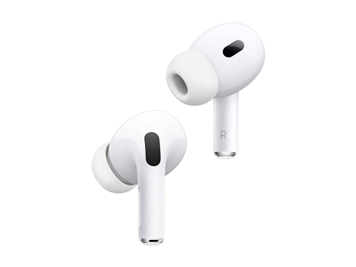 Apple | AirPods Pro (2nd generation), USB-C | Wireless | In-ear | Noise canceling | Wireless | White - Image 6
