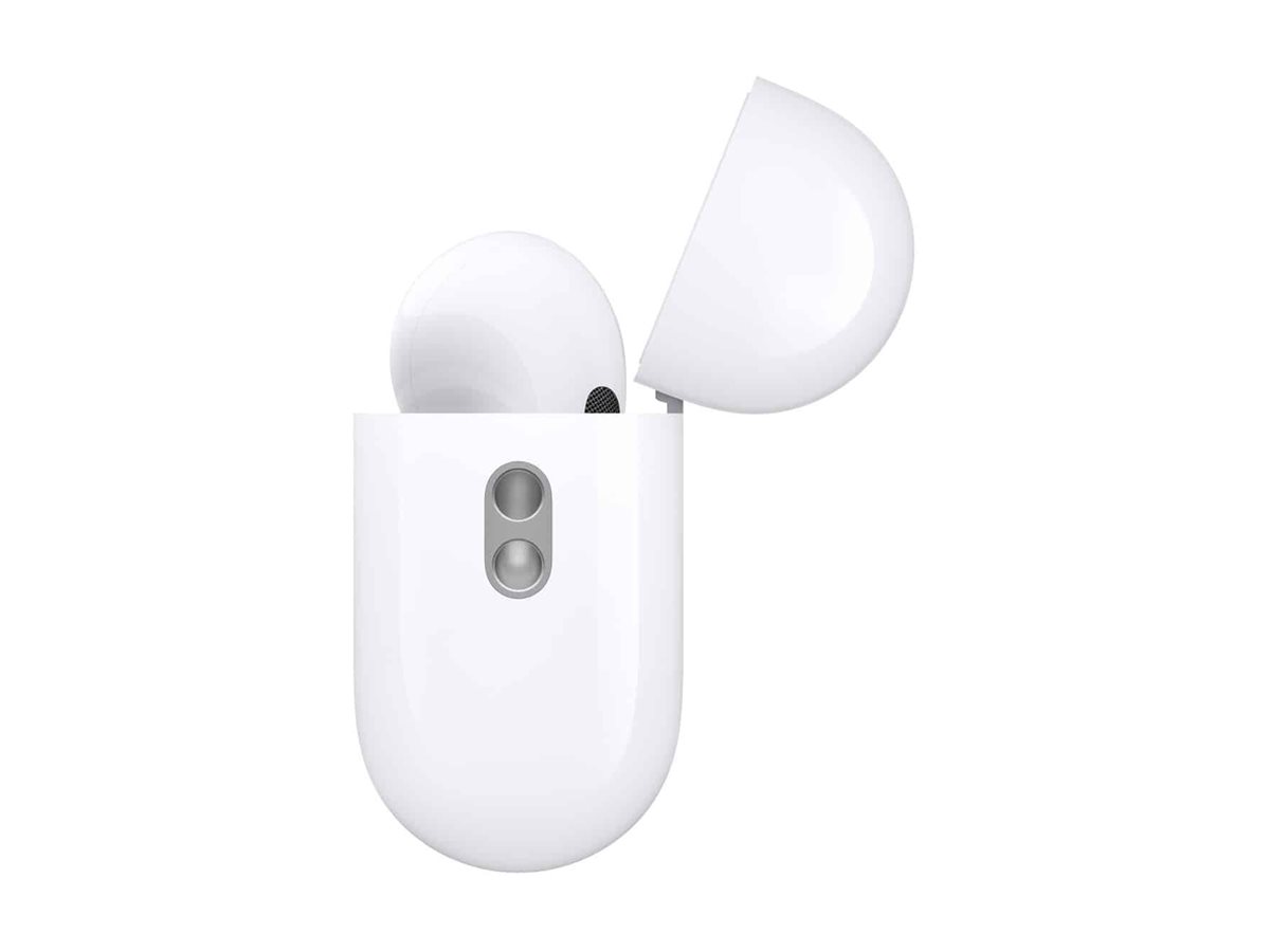 Apple | AirPods Pro (2nd generation), USB-C | Wireless | In-ear | Noise canceling | Wireless | White - Image 8