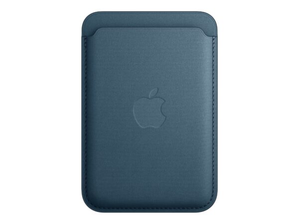 Apple | iPhone FineWoven Wallet with MagSafe | Wallet case | Apple | iPhone 12, iPhone 12 mini, iPhone 12 Pro, iPhone 12 Pro Max, iPhone 13, iPhone 13 mini, iPhone 13 Pro, iPhone 13 Pro Max, iPhone 14, iPhone 14 Plus, iPhone 14 Pro, iPhone 14 Pro Max, iPhone 15 , iPhone 15 Plus, iPhone 15 Pro, iPhone 15 Pro Max | Durable Microtwill | Pacific Blue - Image 2