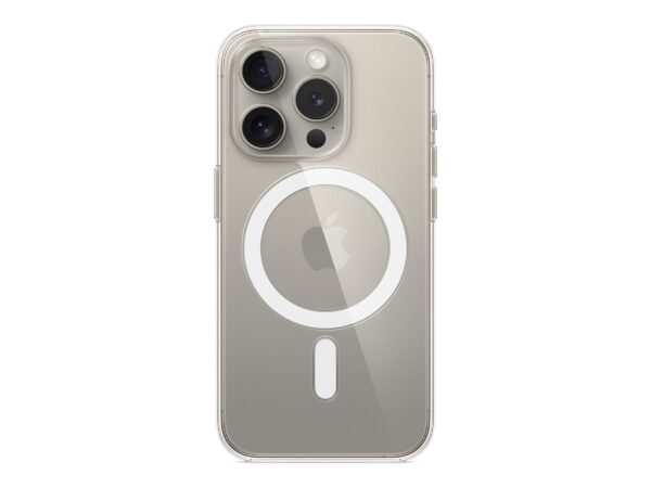 Apple | Clear Case with MagSafe | Case with MagSafe | Apple | iPhone 15 Pro | Polycarbonate | Clear