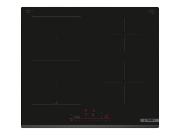 Bosch | Hob | PVS63KHC1Z Series 6 | Induction | Number of burners/cooking zones 4 | Touch | Timer | Black - Image 2