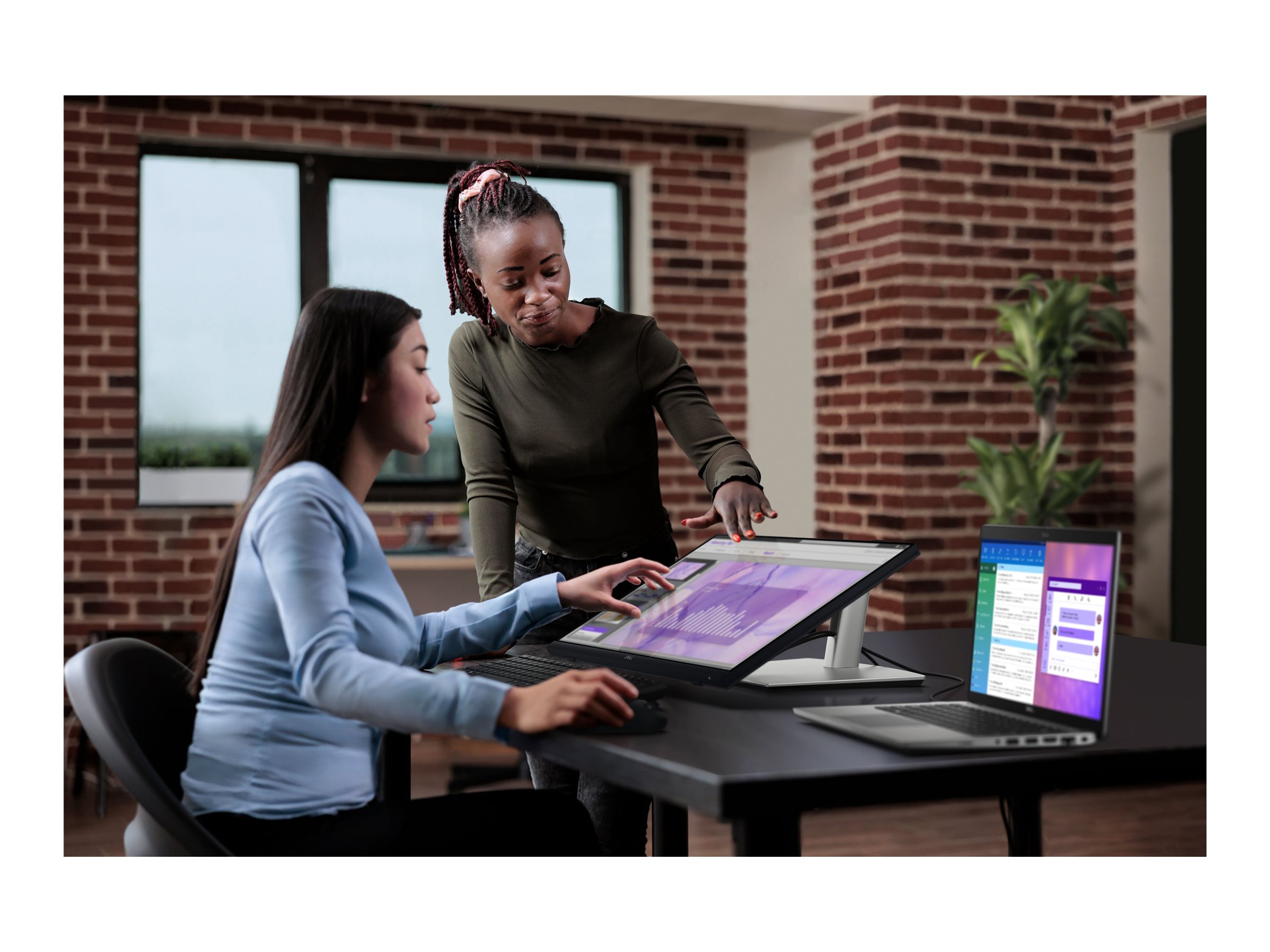 Dell | Touch Monitor | P2424HT | 24 " | IPS | FHD | 16:9 | 60 Hz | 5 ms | Touchscreen | 1920 x 1080 | 300 cd/m² | HDMI ports quantity 1 | Silver, Black - Image 18