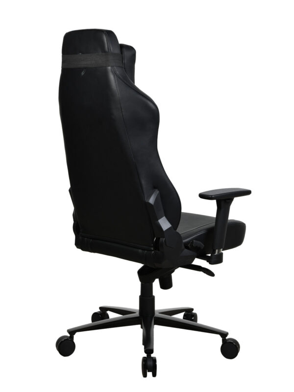 Arozzi Frame material: Metal; Wheel base: Aluminium; Upholstery: Soft PU | Gaming Chairs | Vernazza SoftPU | Pure Black - Image 7