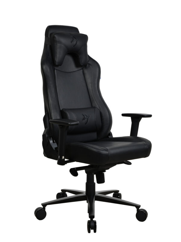Arozzi Frame material: Metal; Wheel base: Aluminium; Upholstery: Soft PU | Gaming Chairs | Vernazza SoftPU | Pure Black - Image 9