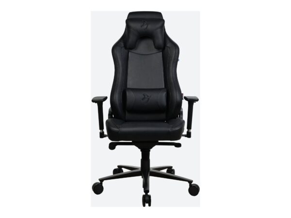 Arozzi Frame material: Metal; Wheel base: Aluminium; Upholstery: Soft PU | Gaming Chairs | Vernazza SoftPU | Pure Black - Image 2