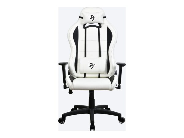 Arozzi Frame material: Metal; Wheel base: Nylon; Upholstery: Soft PU | Arozzi | Gaming Chair | Torretta SoftPU | White - Image 2