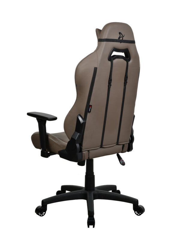 Arozzi Frame material: Metal; Wheel base: Nylon; Upholstery: Soft PU | Arozzi | Gaming Chair | Torretta SoftPU | Brown - Image 5