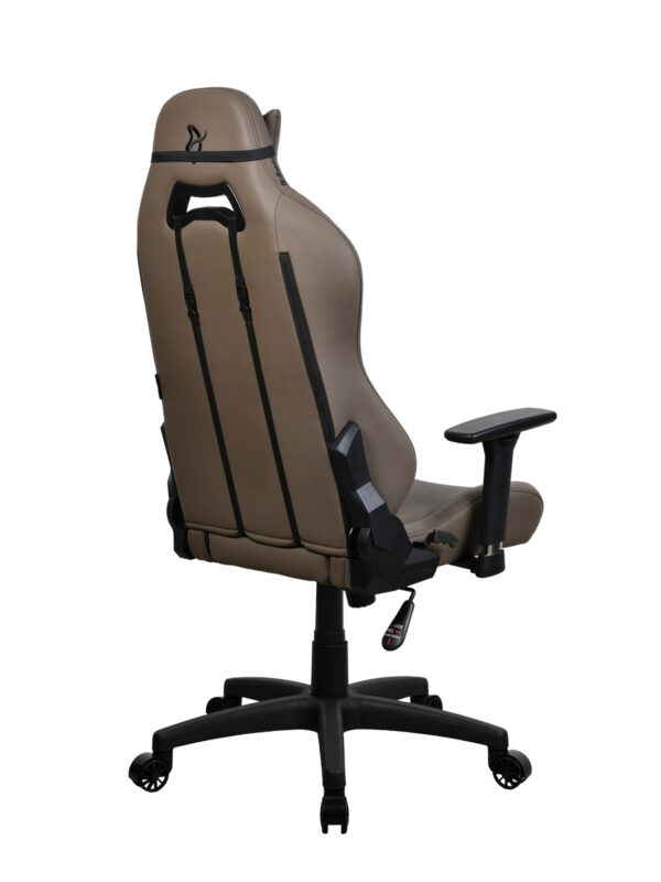 Arozzi Frame material: Metal; Wheel base: Nylon; Upholstery: Soft PU | Arozzi | Gaming Chair | Torretta SoftPU | Brown - Image 7
