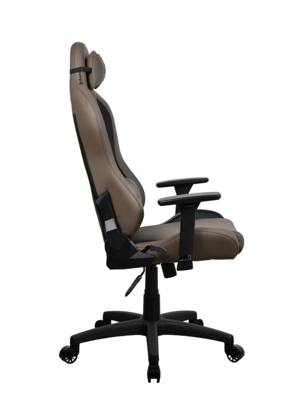 Arozzi Frame material: Metal; Wheel base: Nylon; Upholstery: Soft PU | Arozzi | Gaming Chair | Torretta SoftPU | Brown - Image 8