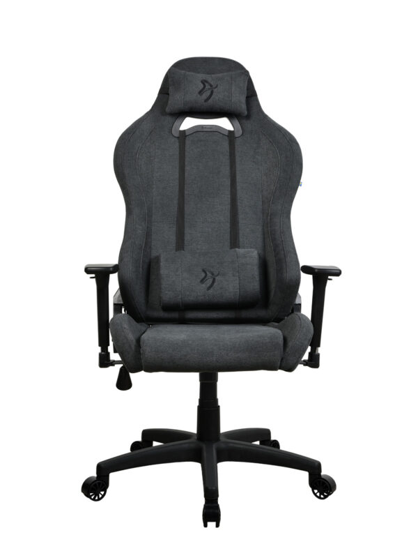 Arozzi Frame material: Metal; Wheel base: Nylon; Cover: SoftFabric | Gaming Chair | Torretta SoftFabric | Dark Grey - Image 2