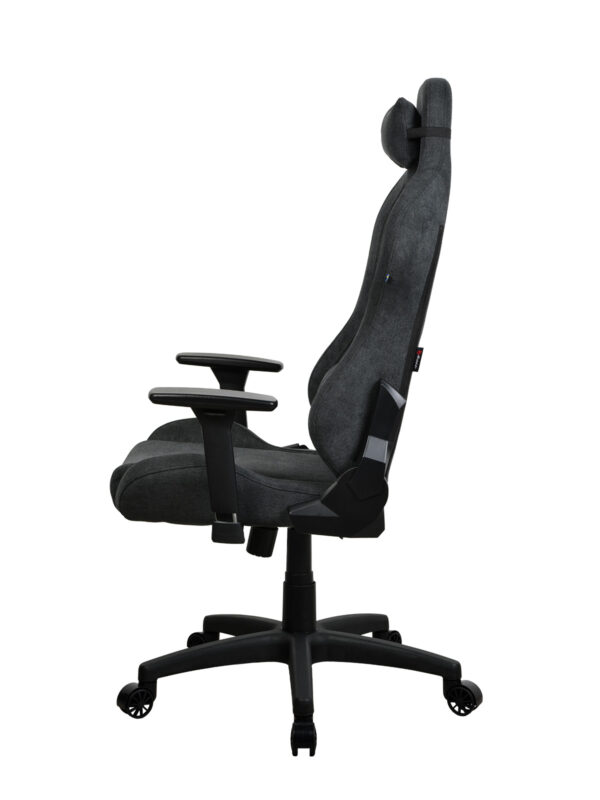 Arozzi Frame material: Metal; Wheel base: Nylon; Cover: SoftFabric | Gaming Chair | Torretta SoftFabric | Dark Grey - Image 3