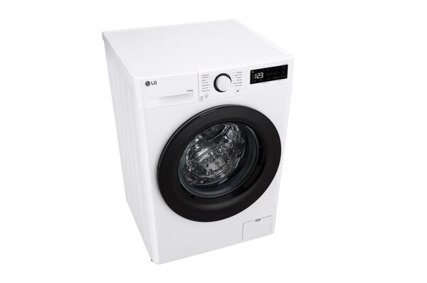 LG | Washing machine with dryer | F4DR509SBW | Energy efficiency class A | Front loading | Washing capacity 	9 kg | 1400 RPM | Depth 55 cm | Width 60 cm | Display | Rotary knob + LED | Drying system | Drying capacity 6 kg | Steam function | Direct drive | White - Image 9