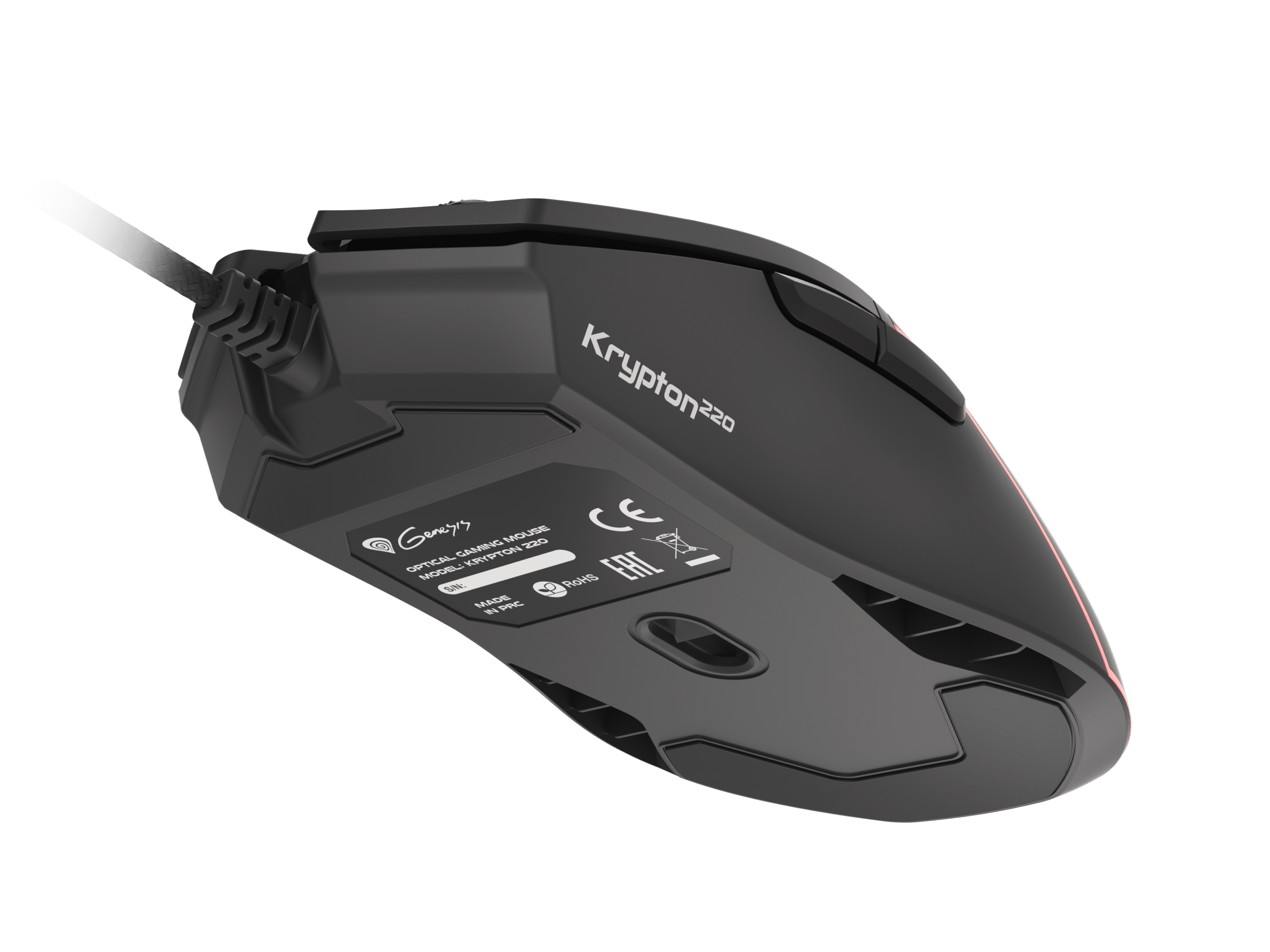 Genesis | Gaming Mouse | Krypton 220 | Wired | Black - Image 2
