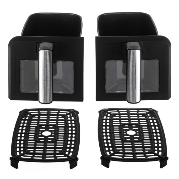 Adler Dual Air Fryer Oven | AD 6315 | Power 1700 W | Capacity 8 L | Convection | Black - Image 12