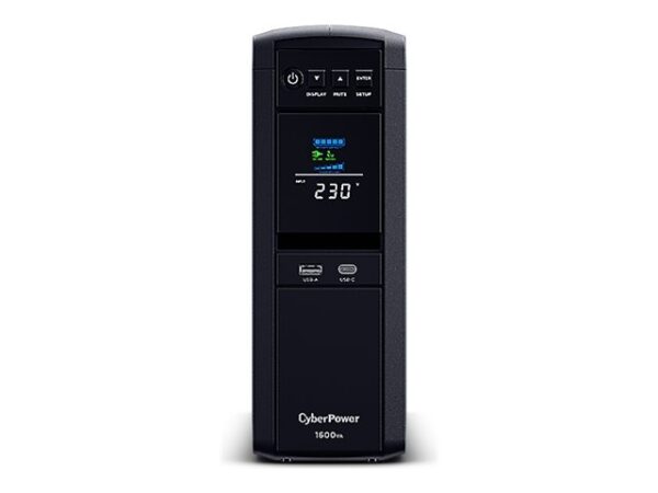 CyberPower | Backup UPS Systems | CP1600EPFCLCD | 1600 VA | 1000 W - Image 3