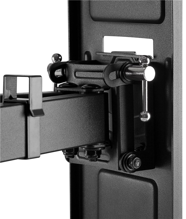 Goobay | Wall mount | TV Wall Mount Pro FULLMOTION (L) | Tilt, Swivel | Black - Image 2