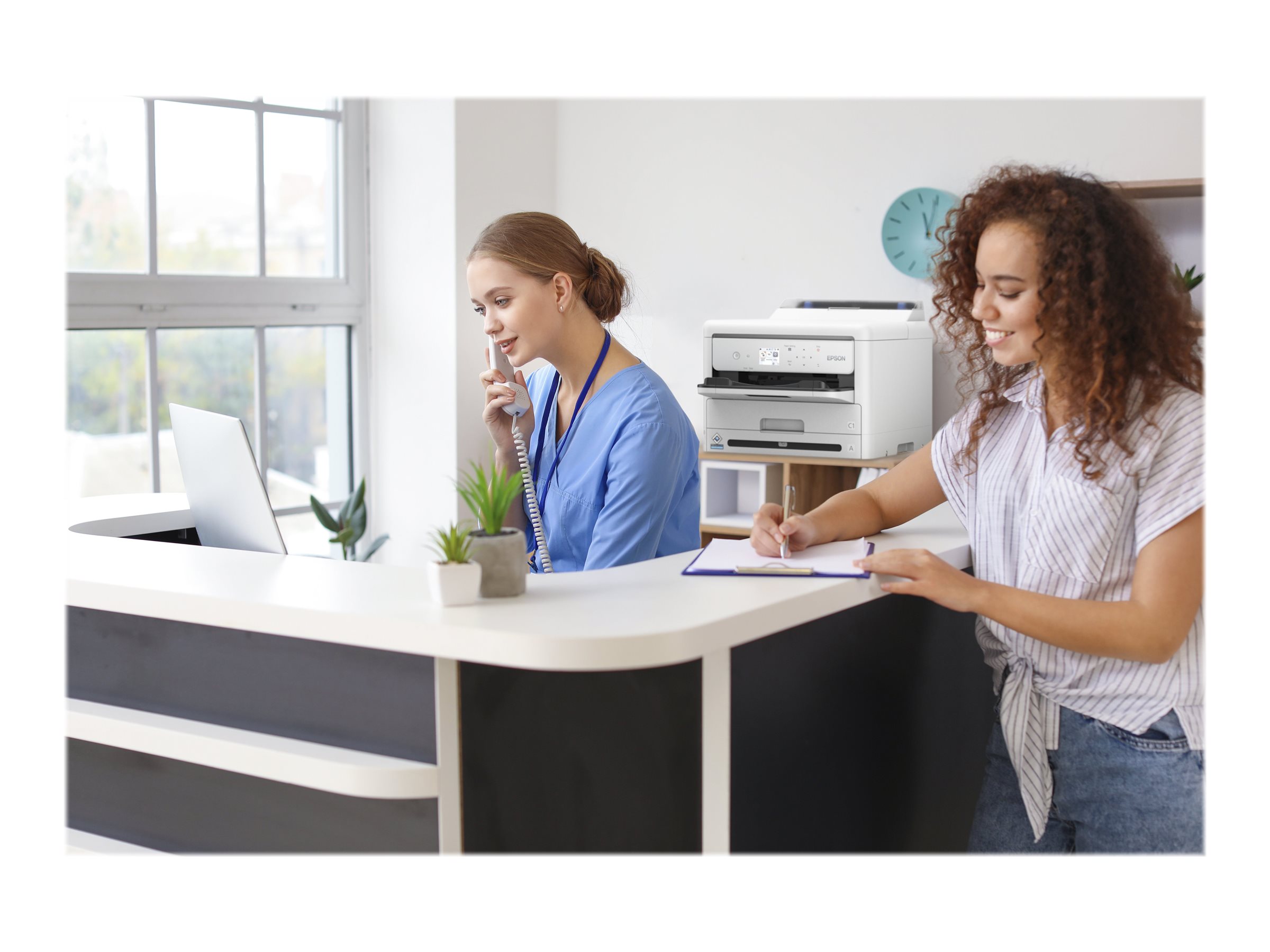 Epson WorkForce Pro | WF-M5399DW | Inkjet | Mono | Inkjet Printer | Wi-Fi | Grey - Image 15