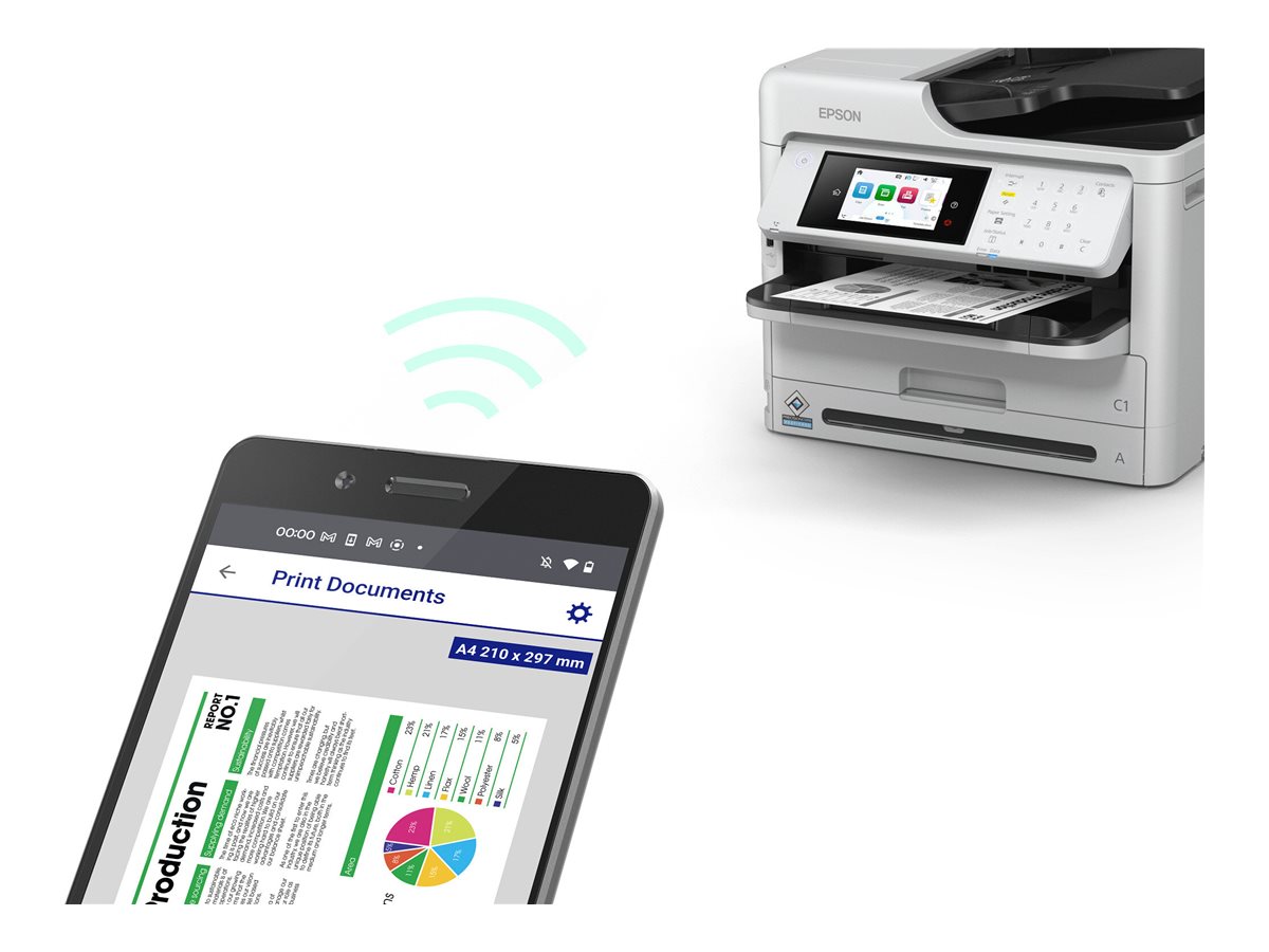 Epson WorkForce Pro | WF-M5899DWF | Inkjet | Mono | Mono Multifunction Printer | A4 | Wi-Fi - Image 19