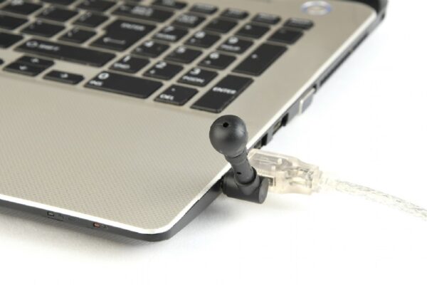 Gembird | Mini microphone | MIC-203 | 3.5 mm | Black - Image 3