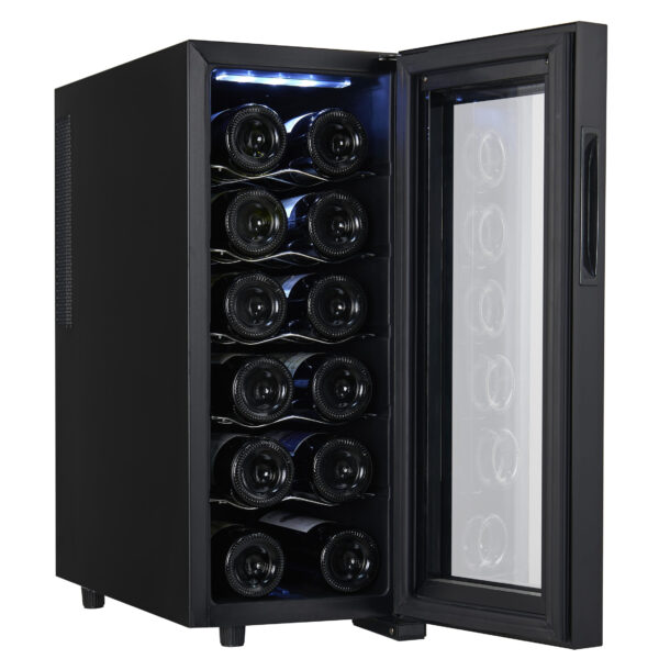 Adler | Beverage Pantry | AD 8083 | Energy efficiency class G | Free standing | Bottles capacity 12 | Black