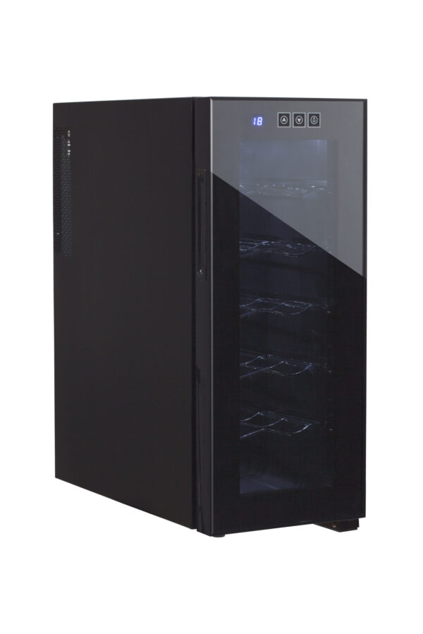 Adler | Beverage Pantry | AD 8083 | Energy efficiency class G | Bottles capacity 12 | Free standing | Height 61 cm | Display | Black - Image 2