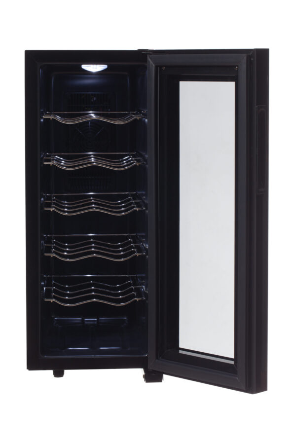 Adler | Beverage Pantry | AD 8083 | Energy efficiency class G | Bottles capacity 12 | Free standing | Height 61 cm | Display | Black - Image 3
