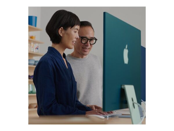 Apple | iMac | Desktop | AIO | 24 " | Apple M3 | Internal memory 8 GB | Solid-state drive capacity 256 GB | Apple M3 chip 8-core CPU/10-core GPU | Keyboard language Swedish | macOS | Warranty 12 month(s) - Image 15