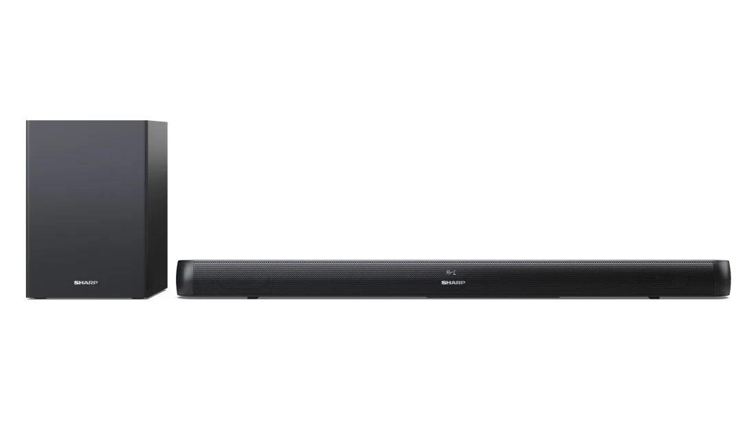 Sharp HT-SBW202 2.1 Soundbar with Wireless Subwoofer for TV above 40", HDMI ARC/CEC, Aux-in, Optical, Bluetooth, 92cm, Black | Sharp | TV SoundBar with Wireless Subwoofer | HT-SBW202 | Black | No | AUX in | Bluetooth | 200 W | Wireless connection - Image 5