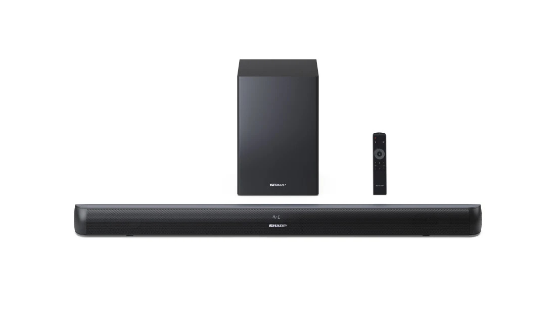 Sharp HT-SBW202 2.1 Soundbar with Wireless Subwoofer for TV above 40", HDMI ARC/CEC, Aux-in, Optical, Bluetooth, 92cm, Black | Sharp | TV SoundBar with Wireless Subwoofer | HT-SBW202 | Black | No | AUX in | Bluetooth | 200 W | Wireless connection - Image 13