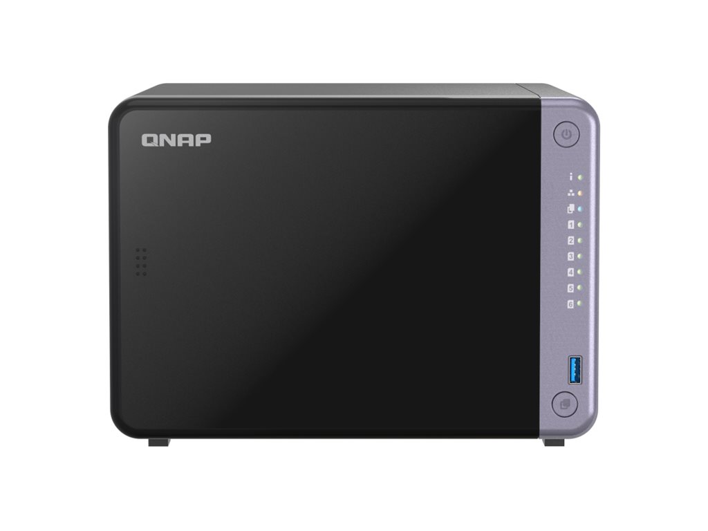 QNAP Cost-effective 6-bay 10GbE NAS | TS-632X-4G | Alpine | AL524 | Processor frequency 2 GHz | 4 GB | DDR4 SODIMM | 120W adapter (12VDC), 100-240VAC - Image 5