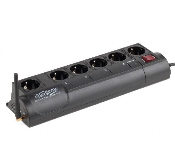 Programmable surge protector with GSM interface