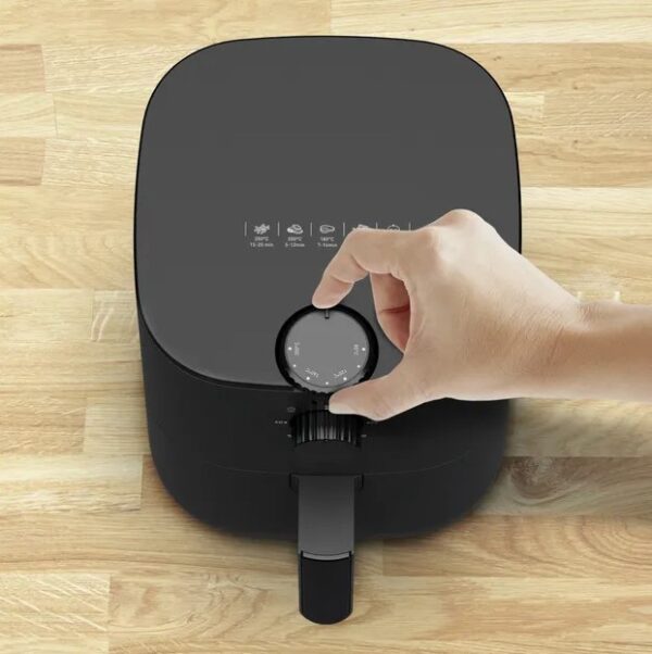 TEFAL | Fryer | Essential EY130815 | Power 1400 W | Capacity 3.5 L | Black - Image 4