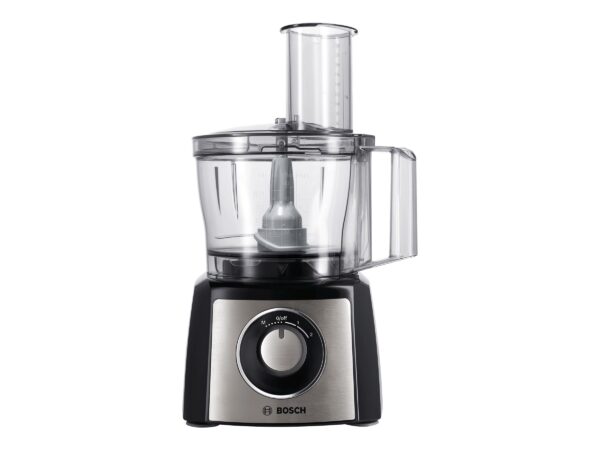Bosch | Food Processor | MCM3401M | 800 W | Number of speeds 2 | Bowl capacity 2.3 L | Blender | Meat mincer | Black/Stainless steel - Image 2