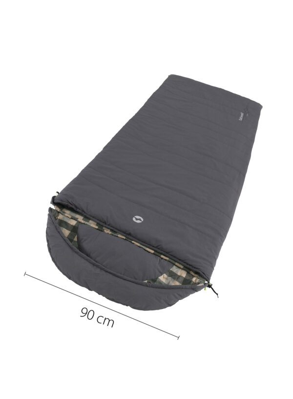 Outwell | Camper | Sleeping Bag | -15/5 °C | Left zipper - Image 2