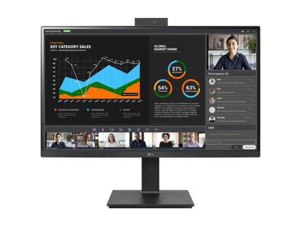 LG | 27BQ75QC-B | 27 " | IPS | 16:9 | 75 Hz | 5 ms | 2560 x 1440 pixels | 350 cd/m² - Image 3