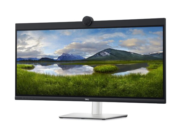 Dell | Monitor | P3424WEB | 34 " | IPS | 21:9 | 60 Hz | 5 ms | 3440 x 1440 pixels | 300 cd/m² | HDMI ports quantity 1 | Black - Image 2