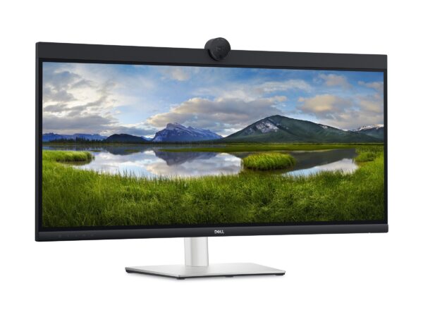 Dell | Monitor | P3424WEB | 34 " | IPS | 21:9 | 60 Hz | 5 ms | 3440 x 1440 pixels | 300 cd/m² | HDMI ports quantity 1 | Black - Image 3