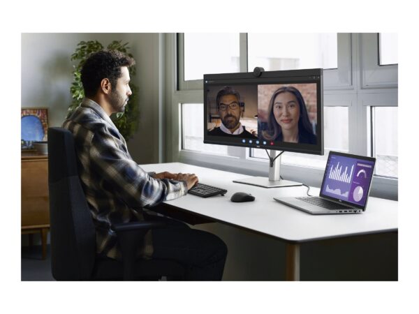 Dell | Monitor | P3424WEB | 34 " | IPS | 21:9 | 60 Hz | 5 ms | 3440 x 1440 pixels | 300 cd/m² | HDMI ports quantity 1 | Black - Image 10
