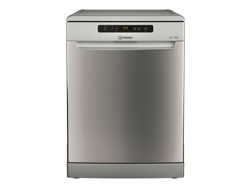 Dishwasher | D2F HD624 AS | Free standing | Width 60 cm | Number of place settings 14 | Number of programs 9 | Energy efficiency class E | Display | Silver