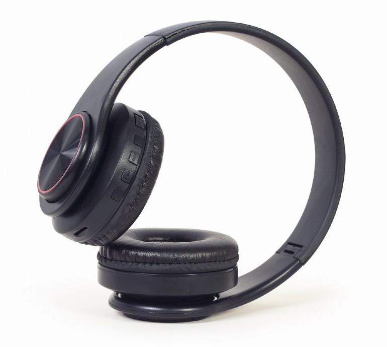 Gembird | Stereo Headset with LED Light Effects | BHP-LED-01 | Bluetooth | On-Ear | Wireless | Black - Image 4