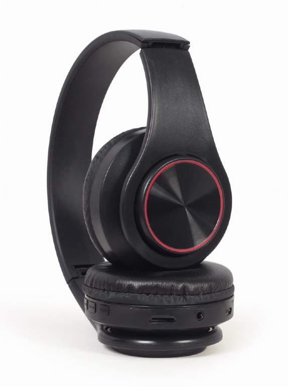 Gembird | Stereo Headset with LED Light Effects | BHP-LED-01 | Bluetooth | On-Ear | Wireless | Black - Image 6
