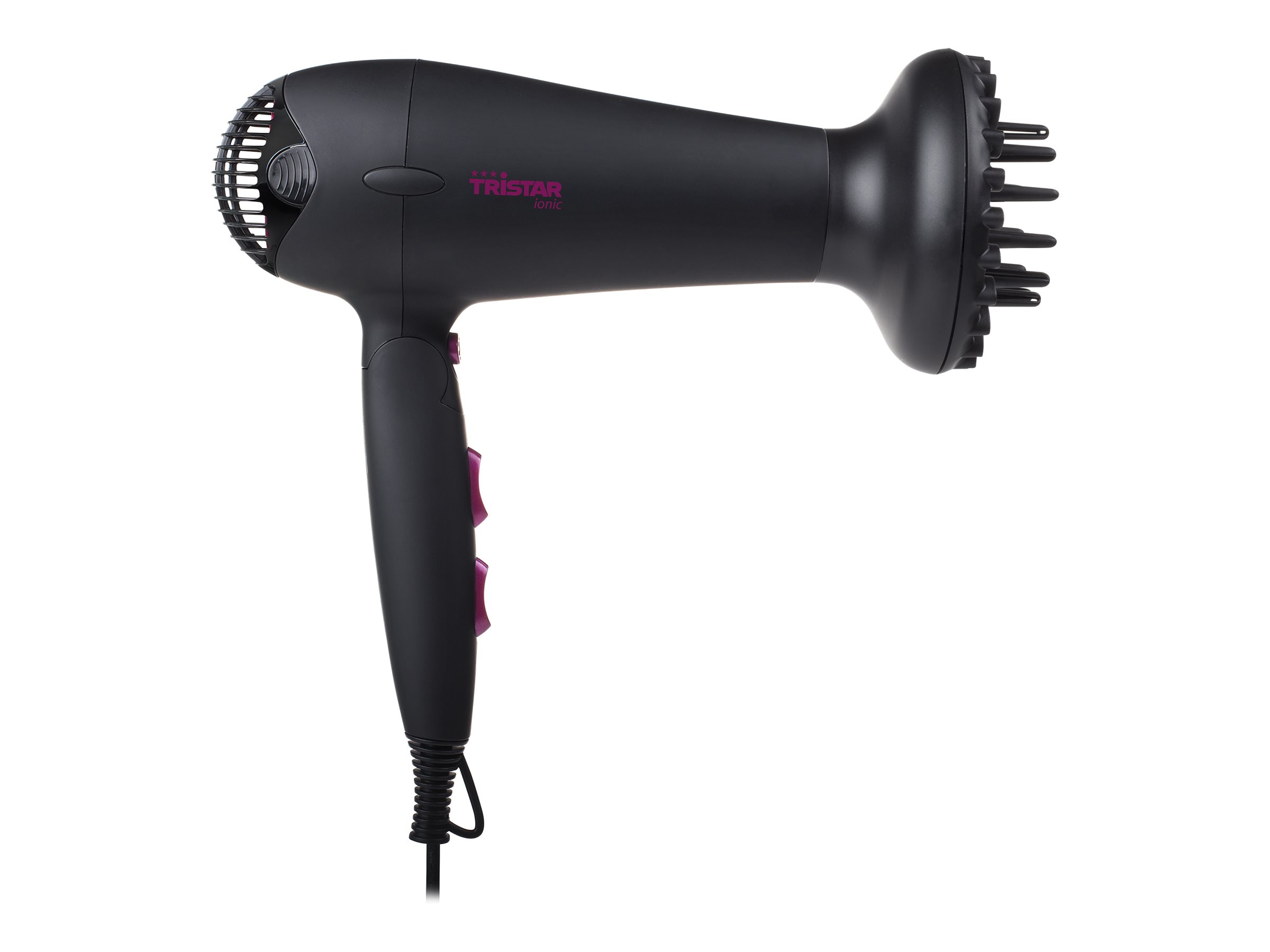 Tristar Hair dryer | HD-2358 | 2000 W | Number of temperature settings 3 | Ionic function | Black - Image 2