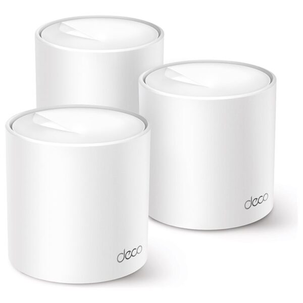 AX1500 Whole Home Mesh Wi-Fi 6 System | Deco X10 (3-pack) | 802.11ax | 10/100/1000 Mbit/s | Ethernet LAN (RJ-45) ports 1 | Mesh Support Yes | MU-MiMO Yes | No mobile broadband | Antenna type Internal