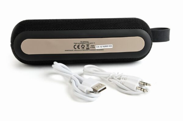 Gembird | Long-play Bluetooth speaker | SPK-BT-04 | Black | 2 x 5 W - Image 3