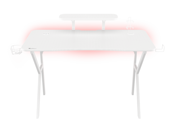 Genesis | Gaming Desk | Holm 320 RGB | White - Image 2
