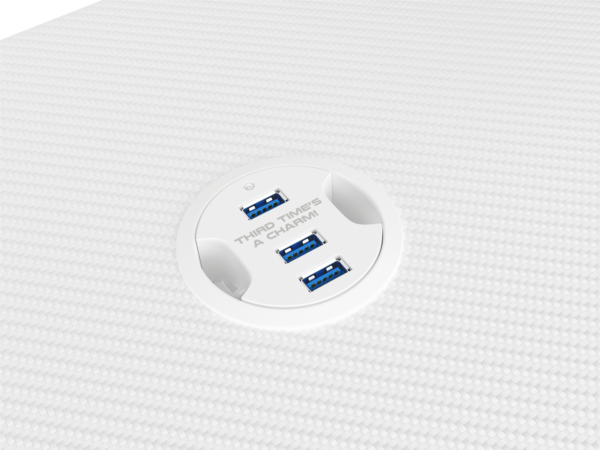 Genesis | Gaming Desk | Holm 320 RGB | White - Image 4