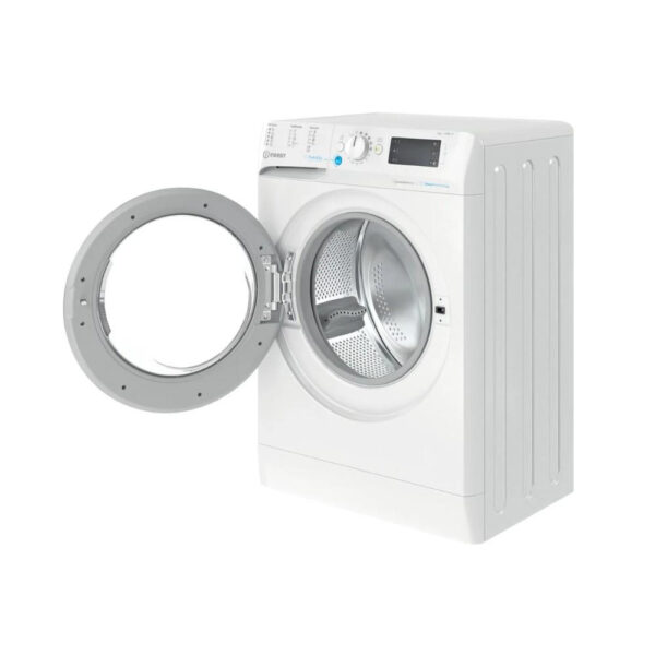 INDESIT | Washing machine | BWE 71295X WSV EE | Energy efficiency class B | Front loading | Washing capacity 7 kg | 1200 RPM | Depth 57.5 cm | Width 59.5 cm | Big Digit | White - Image 4