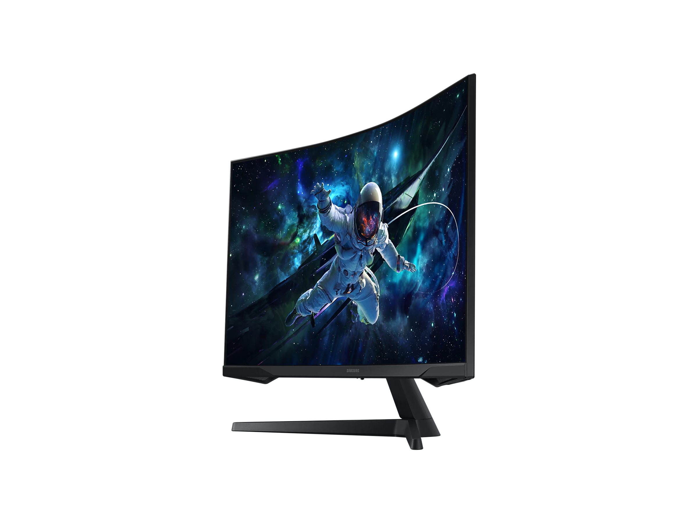 Samsung | Gaming Monitor | LS32CG552EUXEN | 32 " | VA | 16:9 | 165 Hz | 1 ms | 2560 x 1440 pixels | 300 cd/m² | Black - Image 4