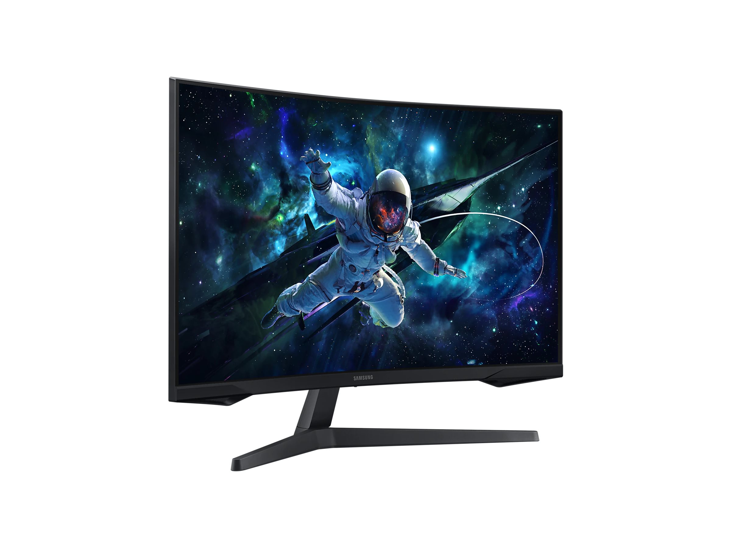 Samsung | Gaming Monitor | LS32CG552EUXEN | 32 " | VA | 16:9 | 165 Hz | 1 ms | 2560 x 1440 pixels | 300 cd/m² | Black - Image 6