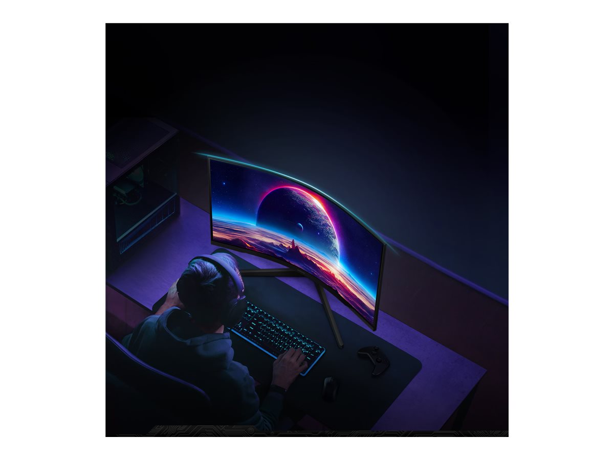 Samsung | Gaming Monitor | LS32CG552EUXEN | 32 " | VA | 16:9 | 165 Hz | 1 ms | 2560 x 1440 pixels | 300 cd/m² | Black - Image 15
